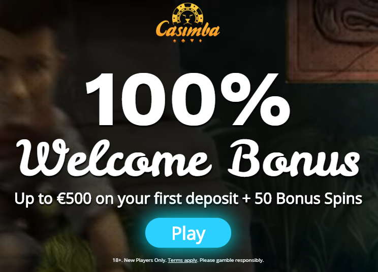 Casimba welcome bonus