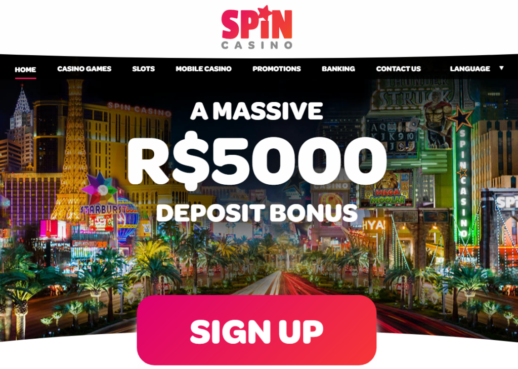 free spin casino sign up bonus