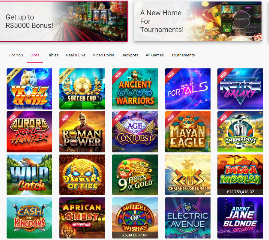 Spin Casino games