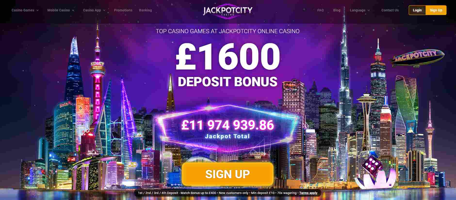 JackpotCity slot Casino