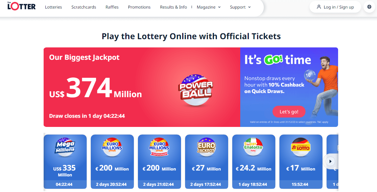 Online Lottery Sites - theLotter