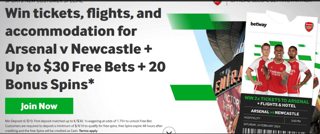 Betway – Long-time Sports Betting Platform with Appealing Bonuses